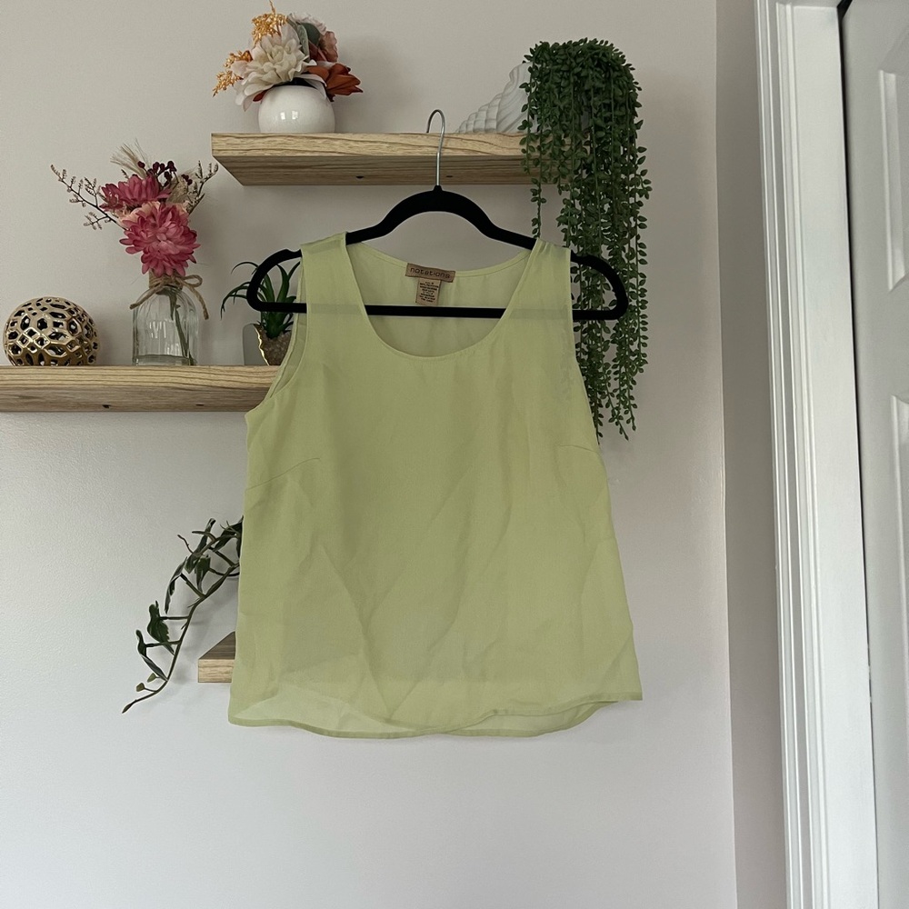 Vintage Notations blouse / tank top
